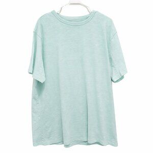 American Eagle Super Soft Aqua Blue T-Shirt XL Mens Crew Neck Logo Tee